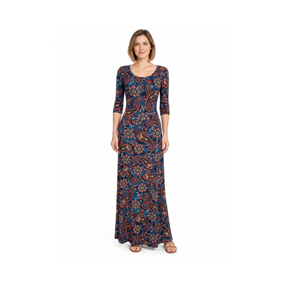LuLaRoe Ana Paisley Maxi Dress Size Small